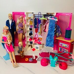 Barbie & Ken Doll Set with Accessories (100+)